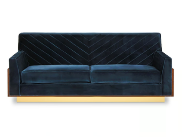 AFONSO - 3 seater velvet sofa by ROYAL STRANGER - view 2